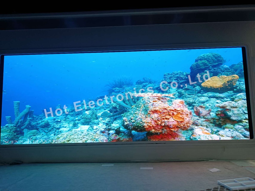 P1.8 Indoor Yakagadziriswa LED Vhidhiyo Wall TV Station_1