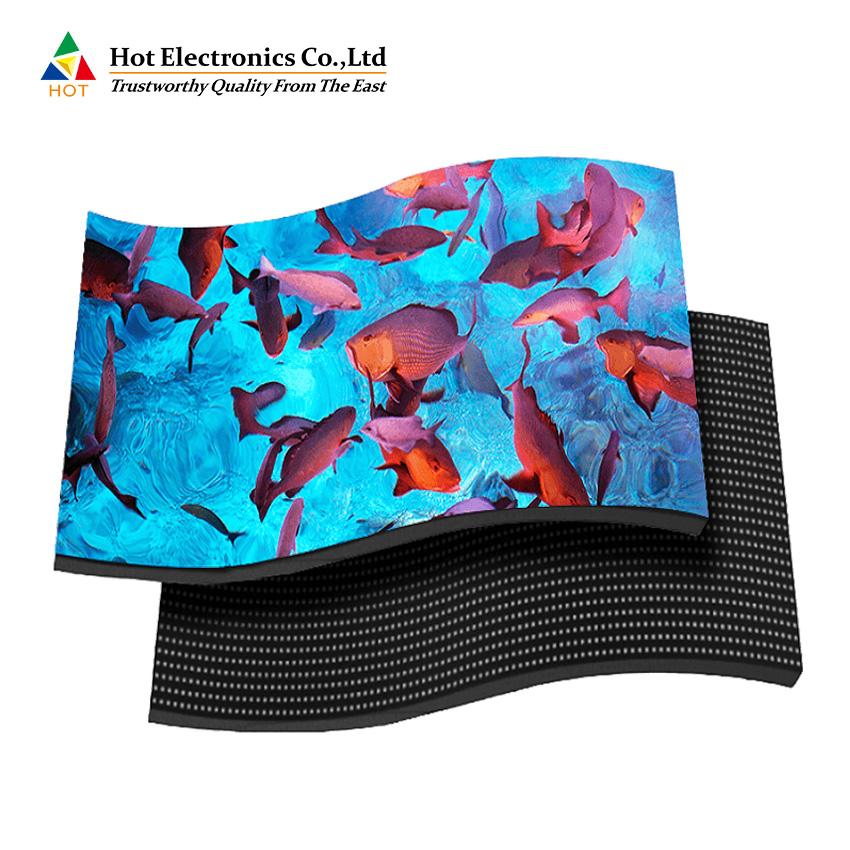 Full Color Soft Flexible LED Module For LED Screen