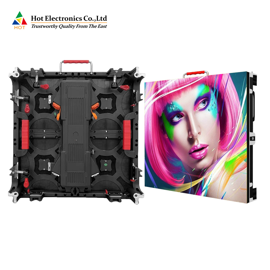 P2.6 Indoor 500x500mm Led Cabinet Rental Led Display Screen_2