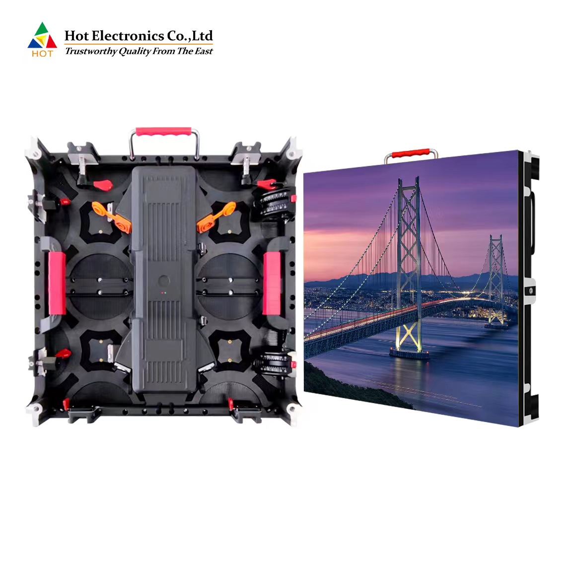 P2.97 500x500mm 500x1000mm Led Cabinet Rental Led Display Screen_4