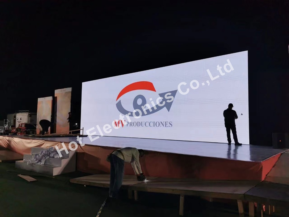 P3.91 Outdoor Rental LED Wall